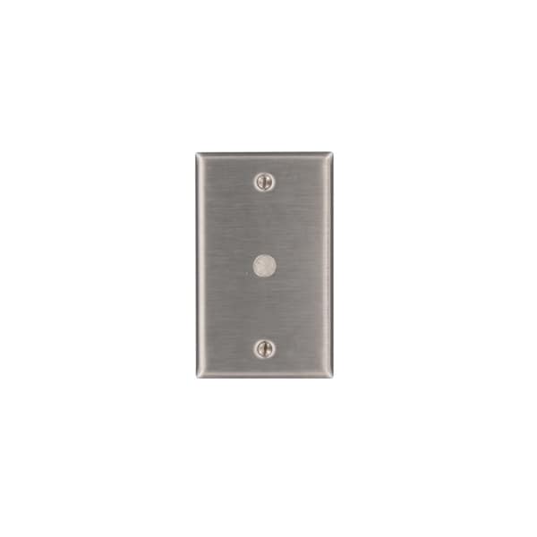 Leviton Telephone/Cable 1 Gang Wallplate 8406140 Zoro